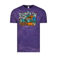 Cloud Purple pumpkin farm Vintage Tee - SublimationCraftShop