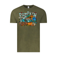 Vintage Olive pumpkin farm Vintage Tee - SublimationCraftShop