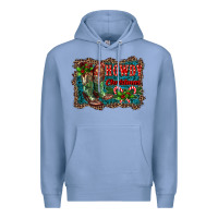 Colony Blue howdy christmas boots Premium Hoodie - RanaPortraitStore