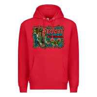 Red howdy christmas boots Premium Hoodie - RanaPortraitStore