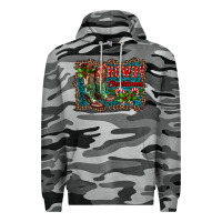 Slate Camo howdy christmas boots Premium Hoodie - RanaPortraitStore