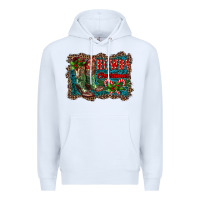 White howdy christmas boots Premium Hoodie - RanaPortraitStore