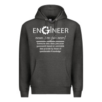 Charcoal Heather #engineer   #noun Premium Hoodie - baoMotion