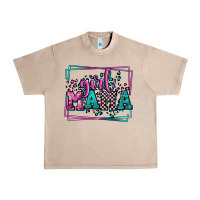 French Oak leopard camo girl mama Mother's Day Urban Heavy Tee - LillyAllenDesigns