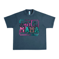 Midnight Navy leopard camo girl mama Mother's Day Urban Heavy Tee - LillyAllenDesigns