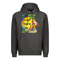 Charcoal Heather best escape anyone can have Premium Hoodie - BarkalooDesign