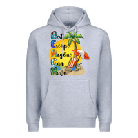 Heather Grey best escape anyone can have Premium Hoodie - BarkalooDesign