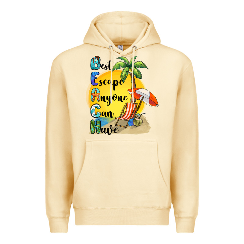 Best Escape Anyone Can Have Premium Hoodie by BarkalooDesign | Teevron