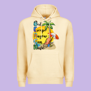 Best Escape Anyone Can Have Premium Hoodie Designed By Barkaloodesign