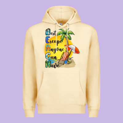 Best Escape Anyone Can Have Premium Hoodie Designed By Barkaloodesign