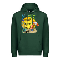 Sports Green best escape anyone can have Premium Hoodie - BarkalooDesign