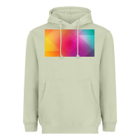Matcha multicolor abstract lines Heavyweight Hoodie - chombo
