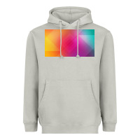 Moon Dust multicolor abstract lines Heavyweight Hoodie - chombo