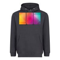 Smoke multicolor abstract lines Heavyweight Hoodie - chombo