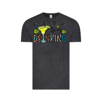 Vintage Black you had me at day drinkg Vintage Tee - CowhideDigitalArt