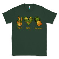 Sports Green Peace Love Pineapple Classic Tee - Jasminsmagicworld
