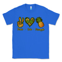 True Royal Peace Love Pineapple Classic Tee - Jasminsmagicworld