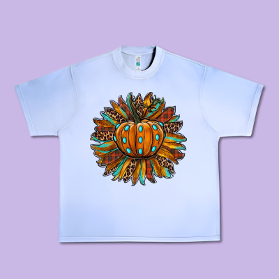 Pumpkin Sunflower Urban Heavy Tee Designed By Ranaportraitstore