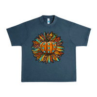 Midnight Navy pumpkin sunflower Urban Heavy Tee - RanaPortraitStore