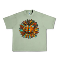 Oil Green pumpkin sunflower Urban Heavy Tee - RanaPortraitStore