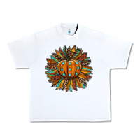 White pumpkin sunflower Urban Heavy Tee - RanaPortraitStore