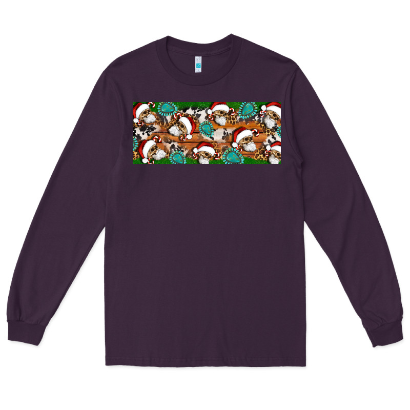 Santa Skeleton Christmas Long Sleeve Tee by Artiststas | Teevron
