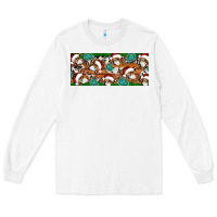 White Santa skeleton christmas Long Sleeve Tee - Artiststas