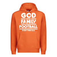 Carrot god family football christian faith shirt Premium Hoodie - baoMotion
