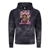 Cloud Black breast cancer warrior black woman Vintage Hoodie - BarkalooDesign