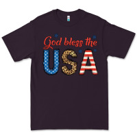 Plum god bless the usa Premium Tee - BundleAndBundleShop