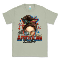 Matcha american babe messy bun Classic Tee - FaDigitalArtStudio