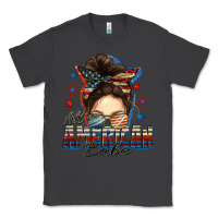 Smoke american babe messy bun Classic Tee - FaDigitalArtStudio