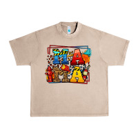 French Oak leopard frame firefighter mama Mother's Day Urban Heavy Tee - LillyAllenDesigns