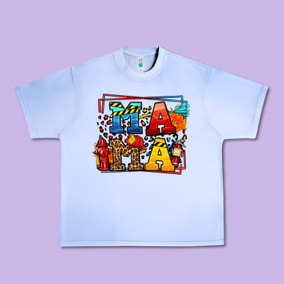 Leopard Frame Firefighter Mama Mother's Day Urban Heavy Tee Designed By Lillyallendesigns