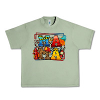Oil Green leopard frame firefighter mama Mother's Day Urban Heavy Tee - LillyAllenDesigns