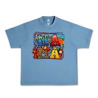 Pebble Blue leopard frame firefighter mama Mother's Day Urban Heavy Tee - LillyAllenDesigns