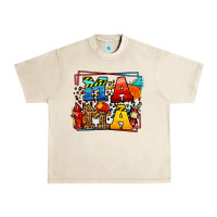 Sandshell leopard frame firefighter mama Mother's Day Urban Heavy Tee - LillyAllenDesigns