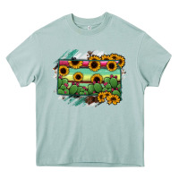 Arona south Dakota State Map Heavy Core Tee - RanaPortraitStore