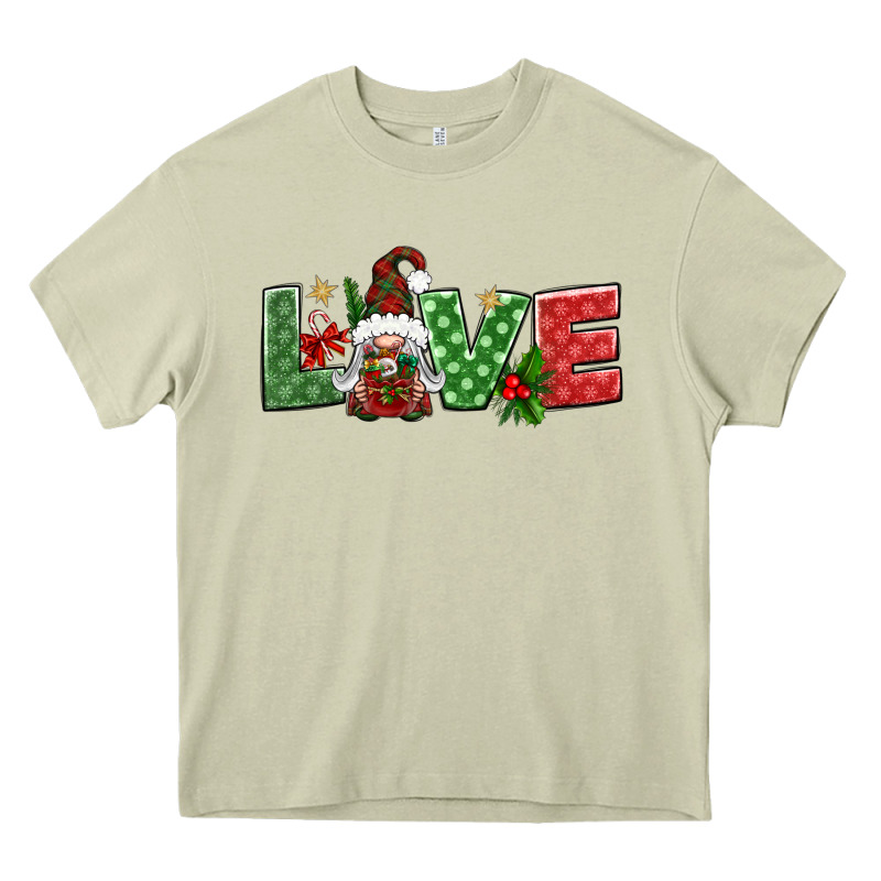 Love Christmas Gnome Heavy Core Tee by BundleAndBundleShop | Teevron