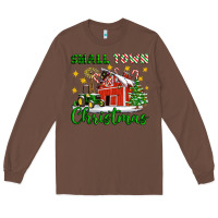 Chestnut Small Town Christmas Long Sleeve Tee - Artiststas