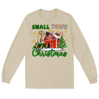 Mushroom Small Town Christmas Long Sleeve Tee - Artiststas