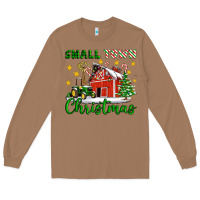 Toasted Coconut Small Town Christmas Long Sleeve Tee - Artiststas