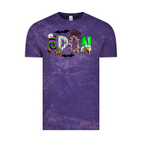 Cloud Purple adon Vintage Tee - CowhideDigitalArt