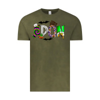 Vintage Olive adon Vintage Tee - CowhideDigitalArt