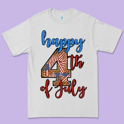 Happy 4th Of July Premium Tee Designed By Bundleandbundleshop