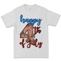Dove Grey happy 4th of july Premium Tee - BundleAndBundleShop