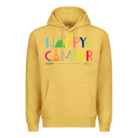 Antique Gold camping arrow camper happy summer camp camping kids 635 Premium Hoodie - baoMotion