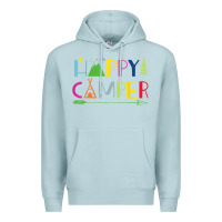 Blue Mist camping arrow camper happy summer camp camping kids 635 Premium Hoodie - baoMotion