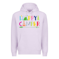 Lilac camping arrow camper happy summer camp camping kids 635 Premium Hoodie - baoMotion