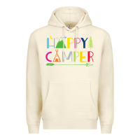 Sandshell camping arrow camper happy summer camp camping kids 635 Premium Hoodie - baoMotion